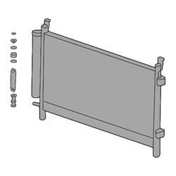 ACDelco GM Genuine Parts Air Conditioning Condensers 19418868