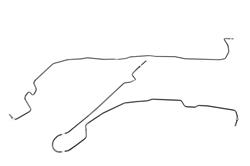 ACDelco Brake Lines, Direct Fit 19419055