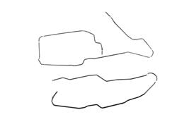 ACDelco Brake Lines, Direct Fit 19419065
