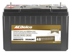 1,150  CCA ACDelco Gold Automotive AGM Battery 88866072 BCI Group 31