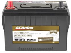 850  CCA ACDelco Gold Automotive AGM Battery 88866066 BCI Group 34