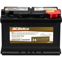 760  CCA ACDelco Gold Automotive AGM Battery 88866268 BCI Group 48