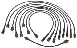 340 Chrysler Small Block Factory Fit 7mm Spark Plug Wires, Black FF-1202-7