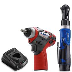 ACDelco Tools G12 Series 12 V Cordless Li-ion 2-Tool Combo Kits ARW1209-K14