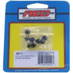 AED Hi-Flow Throttle Plate Screws 6060
