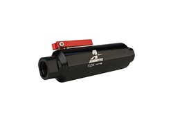 Aeromotive Shutoff Valve 100 Microns Fuel Filter with -10 AN Inlet Size 12331