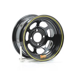 Aero 30 Series Black Powdercoat Roll-Formed Race Wheels 13x7