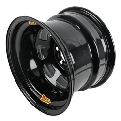 Aero 50 Series Black Powdercoat Roll-Formed Race Wheels 15x10