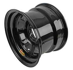 Aero 50 Series Black Powdercoat Roll-Formed Race Wheels 15x10