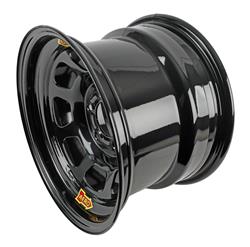 Aero 50 Series Black Powdercoat Roll-Formed Race Wheels 15x10