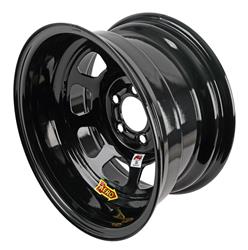 Aero 50 Series Black Powdercoat Roll-Formed Race Wheels 15x8
