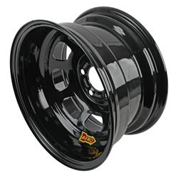Aero 50 Series Black Powdercoat Roll-Formed Race Wheels 15x8