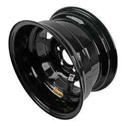 Aero 52 Series Black Powdercoat Roll-Formed IMCA-Approved Race Wheels 15x8