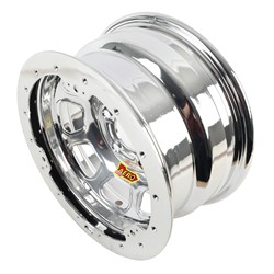 Aero 52 Series AEROBrite Chrome Roll-Formed IMCA-Approved Race Wheels 15x8