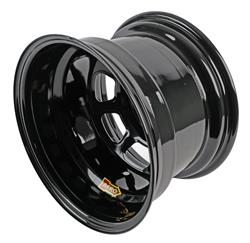 Aero 58 Series Black Powdercoat Roll-Formed Race Wheels 15x10