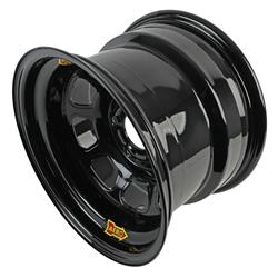 Aero 58 Series Black Powdercoat Roll-Formed Race Wheels 15x10