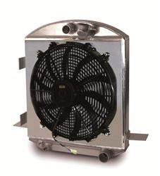 AFCO Racing Street Rod Radiators for 1923 STREET ROD - 80167-S-SS-N