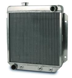AFCO Racing Bolt-In Direct-Fit Aluminum Radiators for 1963-1965 COMET, FALCON, 1965-1966 MUSTANG - 80276-S-SP-Y