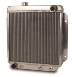 AFCO Racing Bolt-In Direct-Fit Aluminum Radiators for 1963-1965 COMET, FALCON, 1965-1966 MUSTANG - 80276-S-NA-N