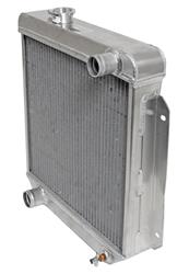 AFCO Racing Bolt-In Direct-Fit Aluminum Radiators for 1963-1965 COMET, FALCON, 1965-1966 MUSTANG - 81276-S-NA-N