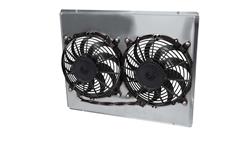 12 Inch 2,310 CFM AFCO Racing Electric Fan and Aluminum Shroud Kit 84290-F-DS-N