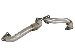 aFe Twisted Steel Turbo Up Pipes 48-34009