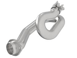 aFe Twisted Steel Loop Relocation Pipes for 2020-2025 GLADIATOR, 2018-2025 WRANGLER - 48-48027