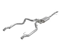 aFe Vulcan Series Exhaust Systems for 2019-2025 SIERRA 1500, SILVERADO 1500 - 49-34103