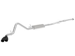 aFe Vulcan Series Exhaust Systems for 2019-2025 SIERRA 1500, SILVERADO 1500 - 49-34109-B