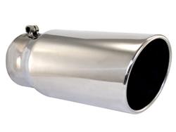 aFe Mach Force XP  Round, Polished 4 Inch Exhaust Tip 49-90002