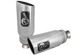 aFe Mach Force XP  Round, Polished 4 Inch Exhaust Tip 49C42073-P