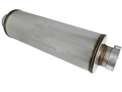 aFe Saturn 409 Stainless Steel 4 Inch Muffler 49M00038