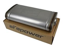 aFe Mach Force XP 304 Stainless Steel 2.5 Inch Muffler 49M30019