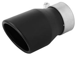 aFe Mach Force XP  Round, Black 2.50 Inch Exhaust Tip 49T25354-B06