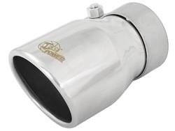 aFe Mach Force XP  Round, Polished 2.50 Inch Exhaust Tip 49T25354-P06