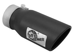 aFe Mach Force XP  Round, Black 3 Inch Exhaust Tip 49T30401-B09