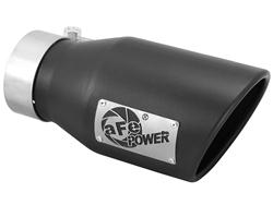 aFe Mach Force XP  Round, Black 3 Inch Exhaust Tip 49T30451-B09