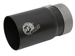 aFe Mach Force XP  Round, Black 3.50 Inch Exhaust Tip 49T35404-B07
