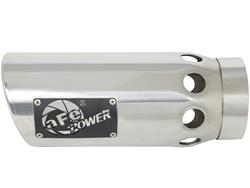 aFe Saturn 4S  Round, Polished 4 Inch Exhaust Tip 49T40501-P122
