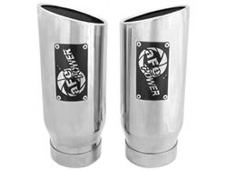 aFe Mach Force XP  Round, Polished 4 Inch Exhaust Tip 49T40506-P12