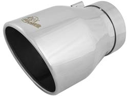 aFe Mach Force XP  Round, Polished 4 Inch Exhaust Tip 49T40604-P09