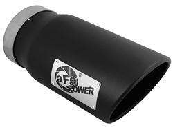 aFe Mach Force XP  Round, Black 5 Inch Exhaust Tip 49T50601-B12