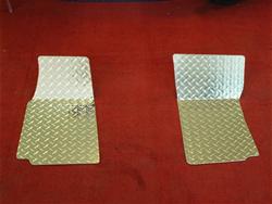 American Car Craft Diamond Plate Floor Mats ACC-011001