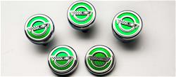 American Car Craft Fluid Cap Covers for 1984-1996 CORVETTE - ACC-023002-RD