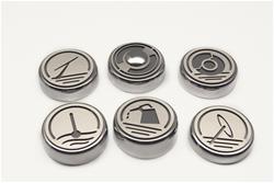 American Car Craft Fluid Cap Covers for 1997-2004 CORVETTE - ACC-033082