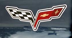 American Car Craft Emblem Trim Pieces for 2005-2013 CORVETTE - ACC-042080