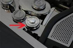 American Car Craft Executive Series Fluid Cap Covers for 1997-2013 CORVETTE - ACC-043080