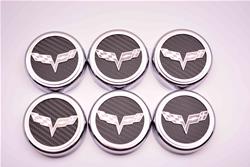 American Car Craft Fluid Cap Covers for 2005-2013 CORVETTE - ACC-043083-PUR