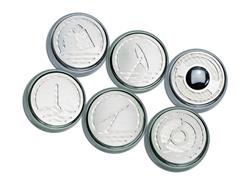 American Car Craft Fluid Cap Covers for 2005-2013 CORVETTE - ACC-043110-WHT