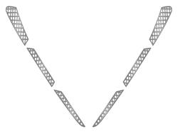 American Car Craft Exterior Trim Accents ACC-052008